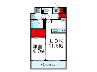 アグレア－ブルの物件間取画像